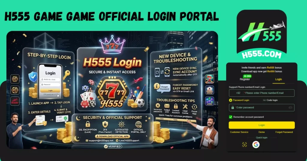 H555 Login Official Portal Complete Process